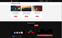 Blog with Control panel - PHP Script Screenshot 2