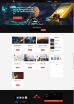 Blog with Control panel - PHP Script Screenshot 4
