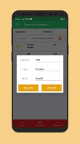 Expense Manager - Android Source Code Screenshot 7