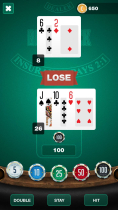 Blackjack 21 - Unity Project Screenshot 6