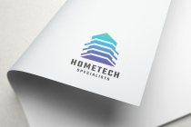 Modern Real Estate & Home Technology Logo Screenshot 2