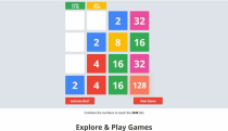 2048 Merge Mania PHP Screenshot 3